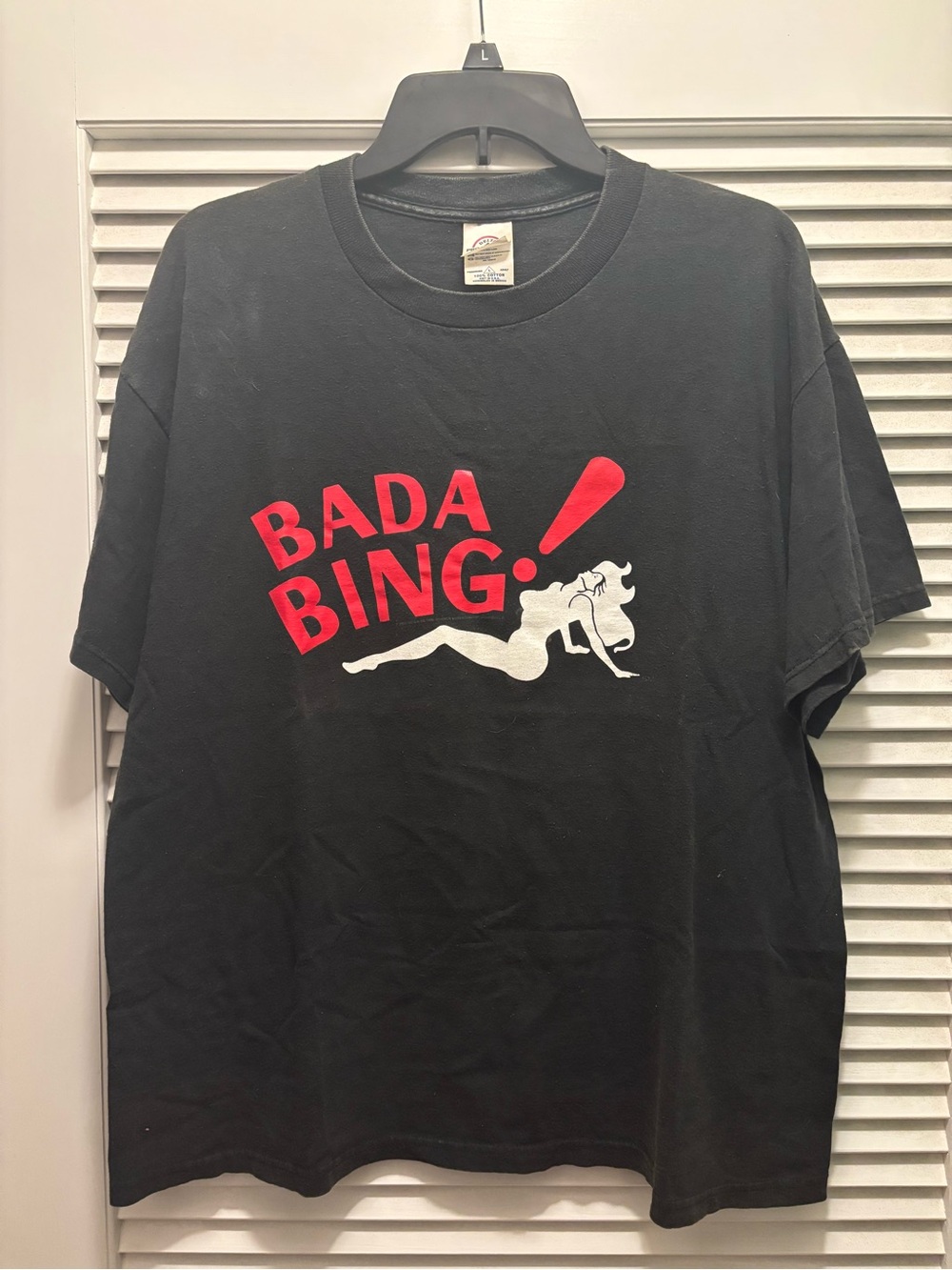 BADA BING! Graphic Black Short-Sleeve Tee